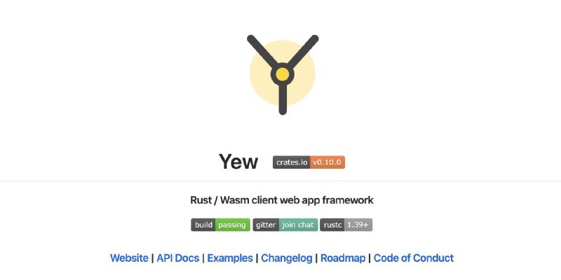 Featured image of post 尝试用 Rust + Yew 写高性能前端页面
