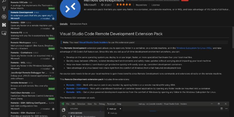 Featured image of post 尝试一下 VSCode Remote 开发 Node 应用